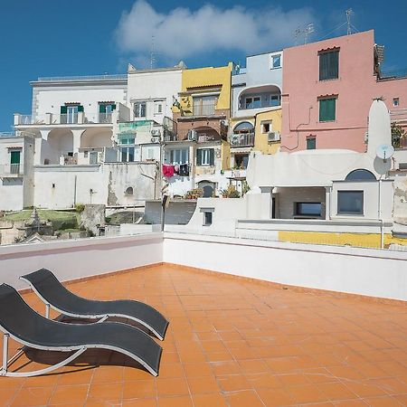 La Procidana House - Corricella Exlusive Terrace Villa Exterior photo